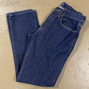 GAP Straight Dark Wash Denim Jeans 30x32